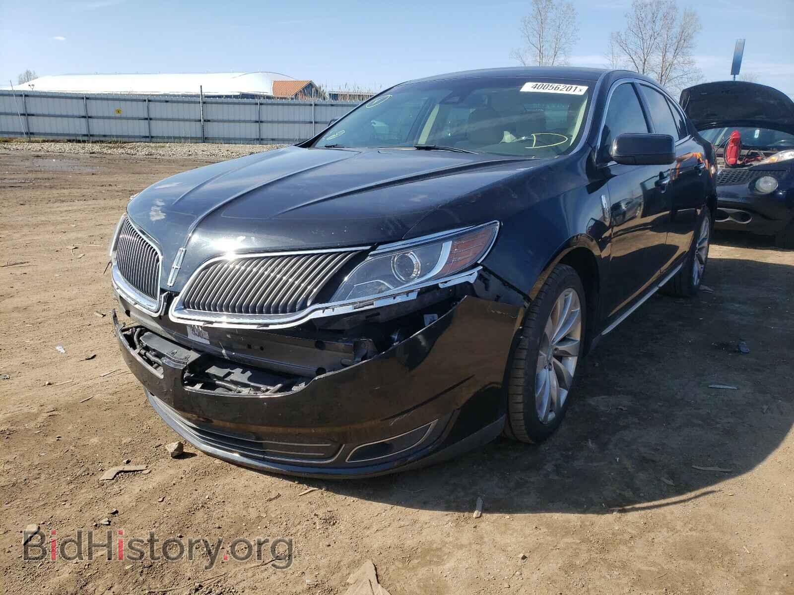 2013 LINCOLN MKS - VIN: 1LNHL9DK2DG607343 - Фото 2