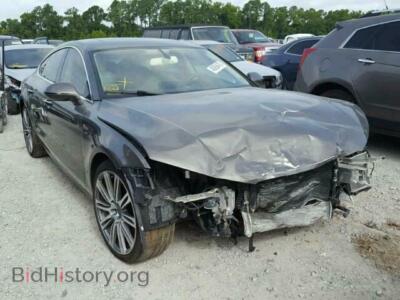 2013 Audi A7 A7 Premium, серый — VIN WAUYGAFC9DN133853, Copart