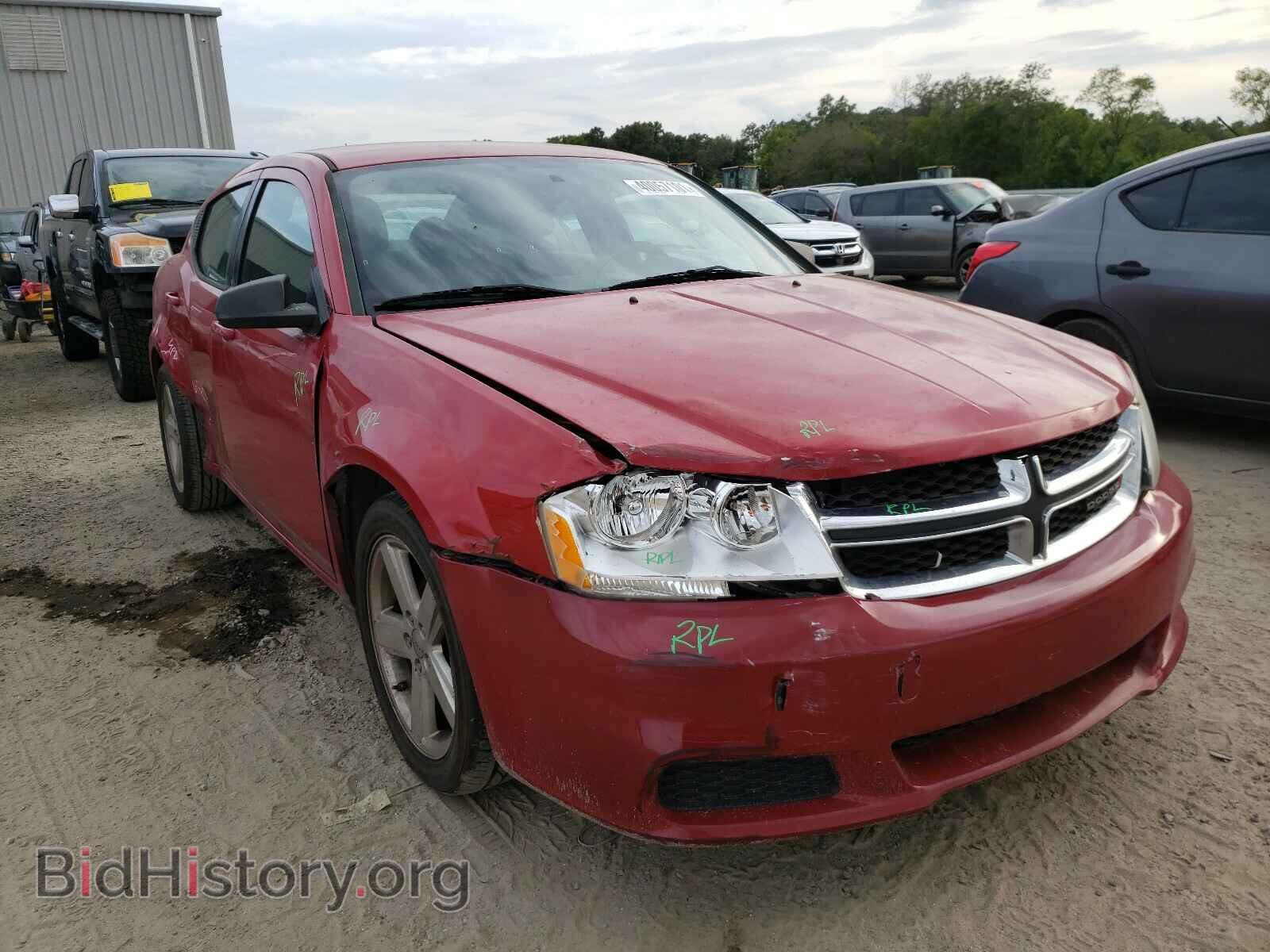 Фотография 1C3CDZAB6DN605336 - DODGE AVENGER 2013