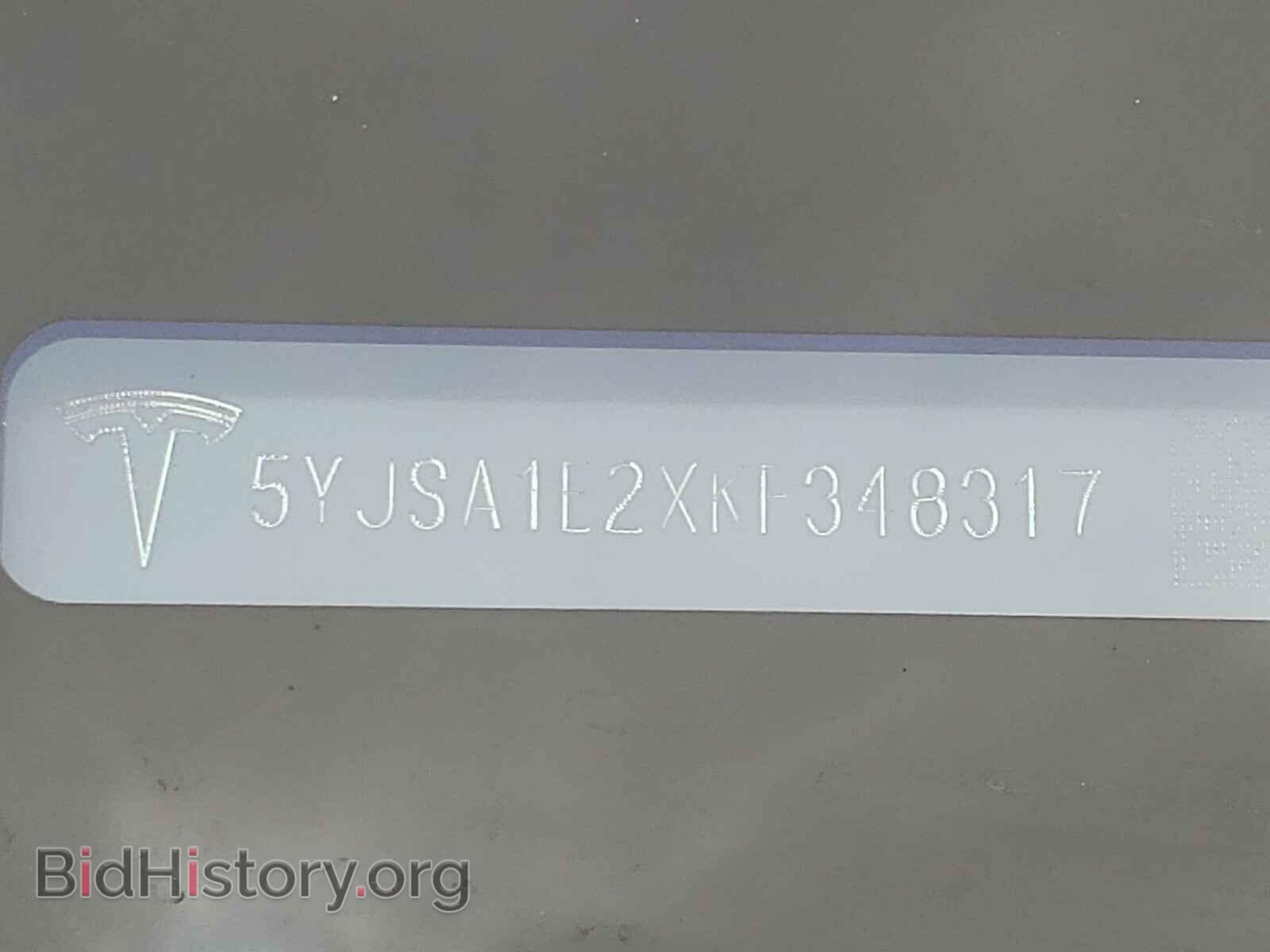 2019 TESLA MODEL S - VIN: 5YJSA1E2XKF348317 - Фото 10