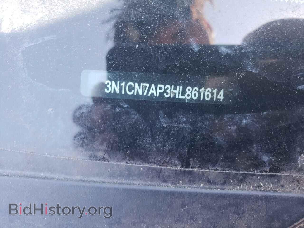 2017 NISSAN VERSA - VIN: 3N1CN7AP3HL861614 - Фото 10