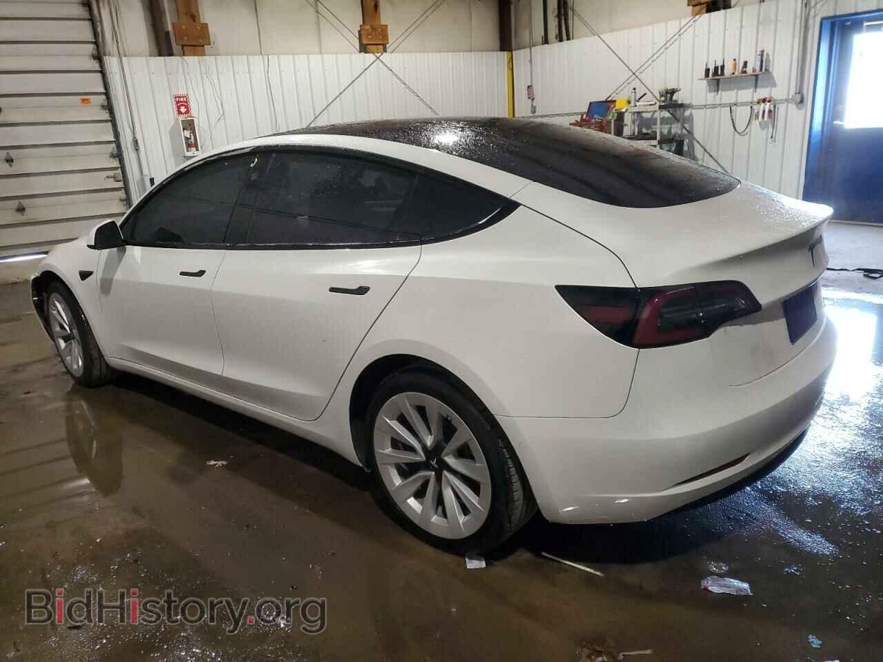 2022 TESLA MODEL 3 - VIN: 5YJ3E1EA2NF350874 - Фото 2