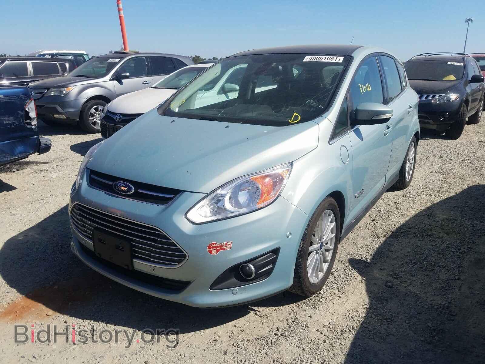 2013 FORD CMAX - VIN: 1FADP5CU3DL522821 - Фото 2