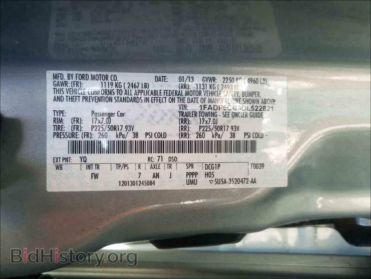 2013 FORD CMAX - VIN: 1FADP5CU3DL522821 - Фото 10