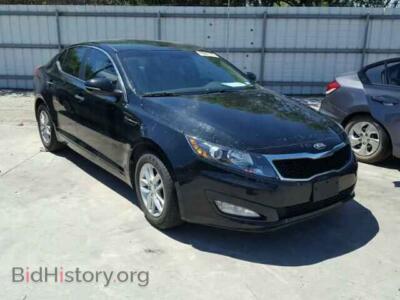 2013 Kia OPTIMA, черный — VIN 5XXGM4A75DG240140, Copart