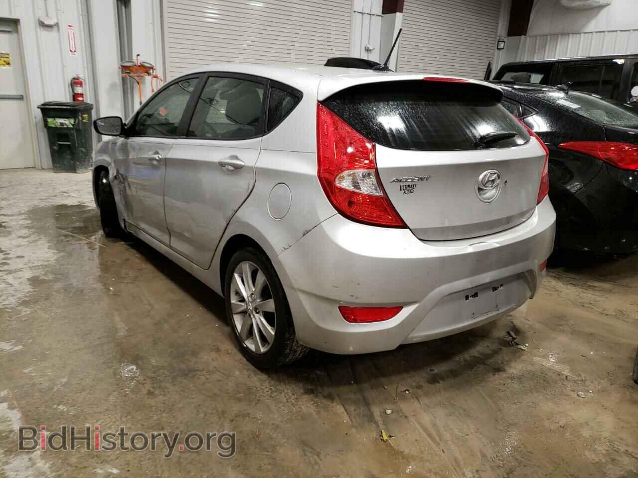 2014 HYUNDAI ACCENT - VIN: KMHCU5AE2EU195037 - Фото 2