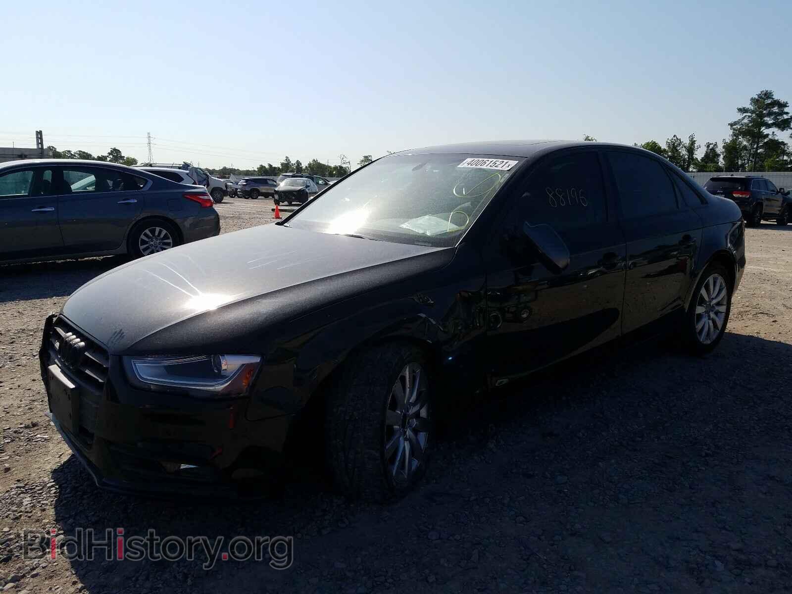 2013 AUDI A4 - VIN: WAUBFAFL8DA188178 - Фото 2