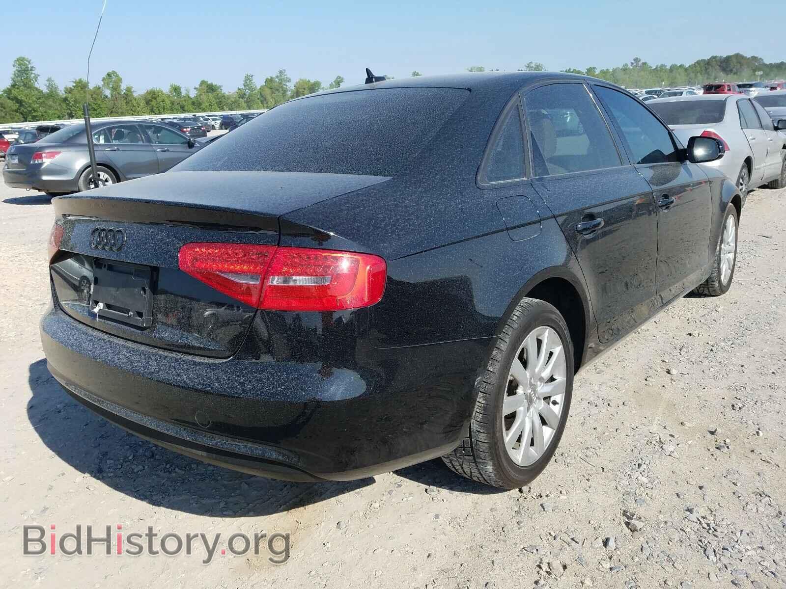 2013 AUDI A4 - VIN: WAUBFAFL8DA188178 - Фото 4