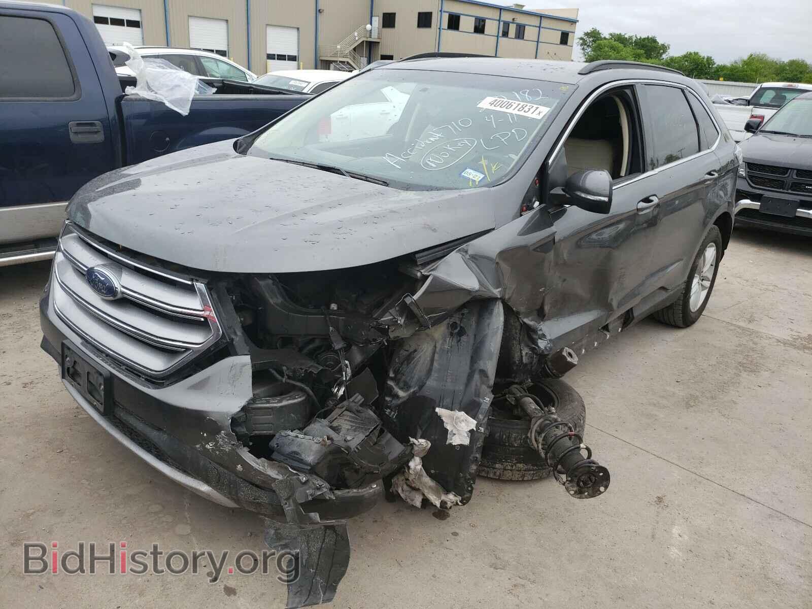 2015 FORD EDGE - VIN: 2FMTK3J82FBC39291 - Фото 2