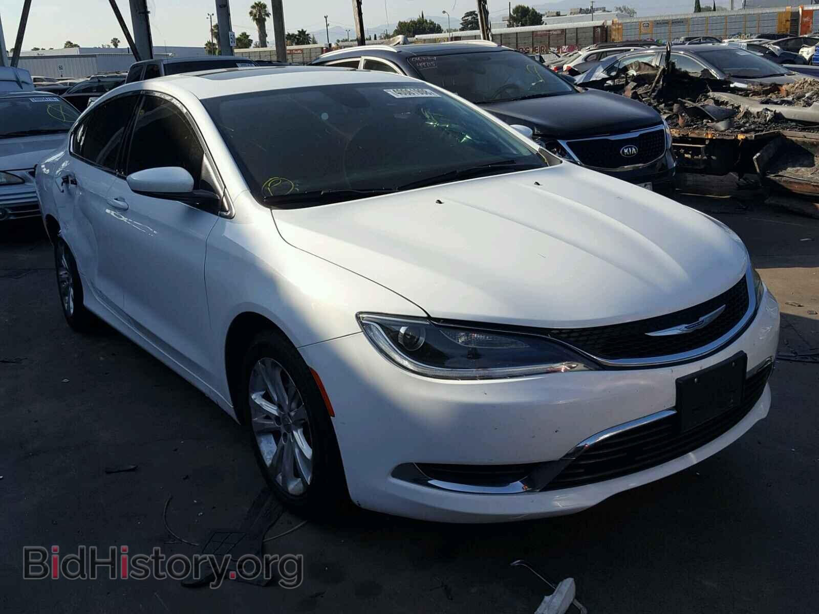 Фотография 1C3CCCAB0FN624905 - CHRYSLER 200 2015