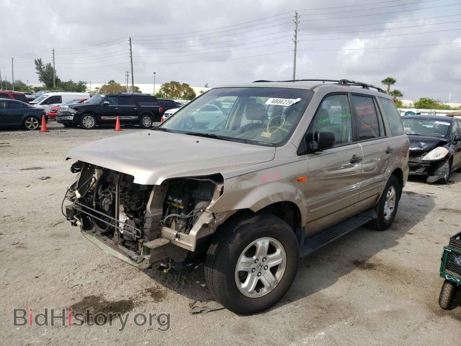 2006 HONDA PILOT - VIN: 5FNYF28196B034149 - Фото 2