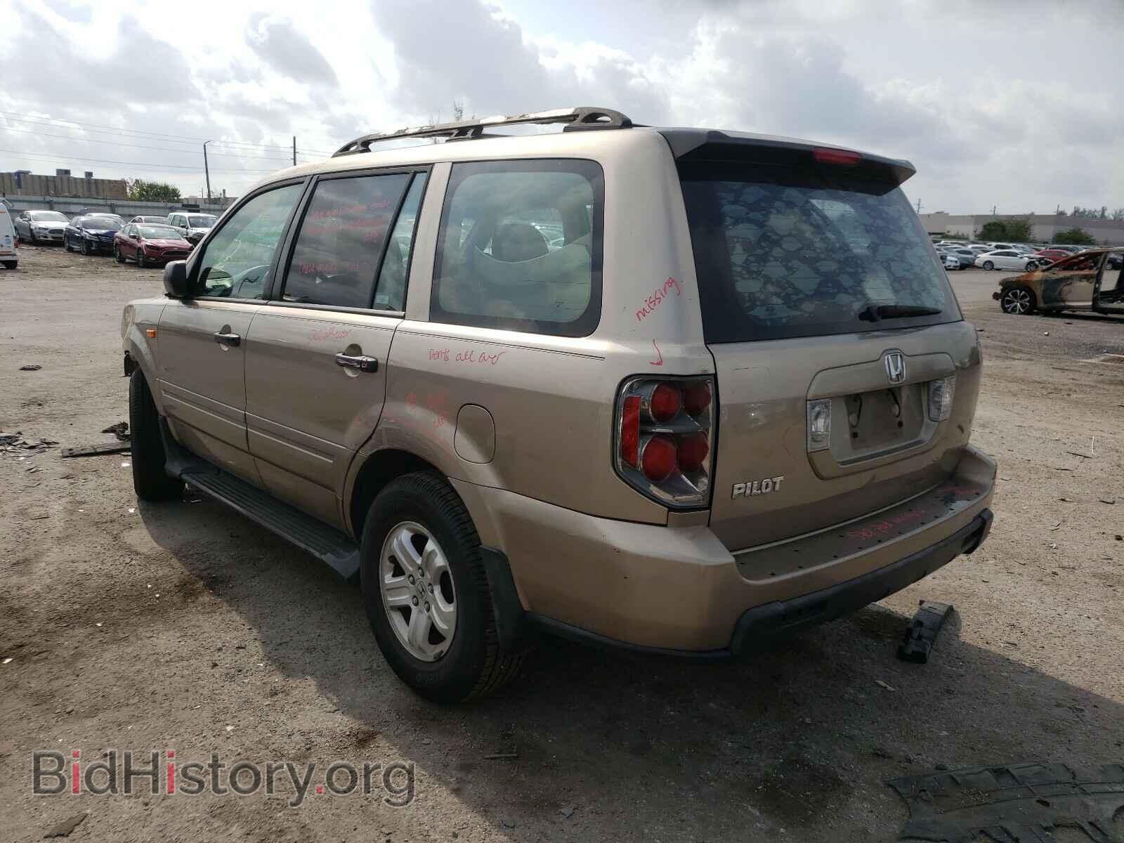 2006 HONDA PILOT - VIN: 5FNYF28196B034149 - Фото 3