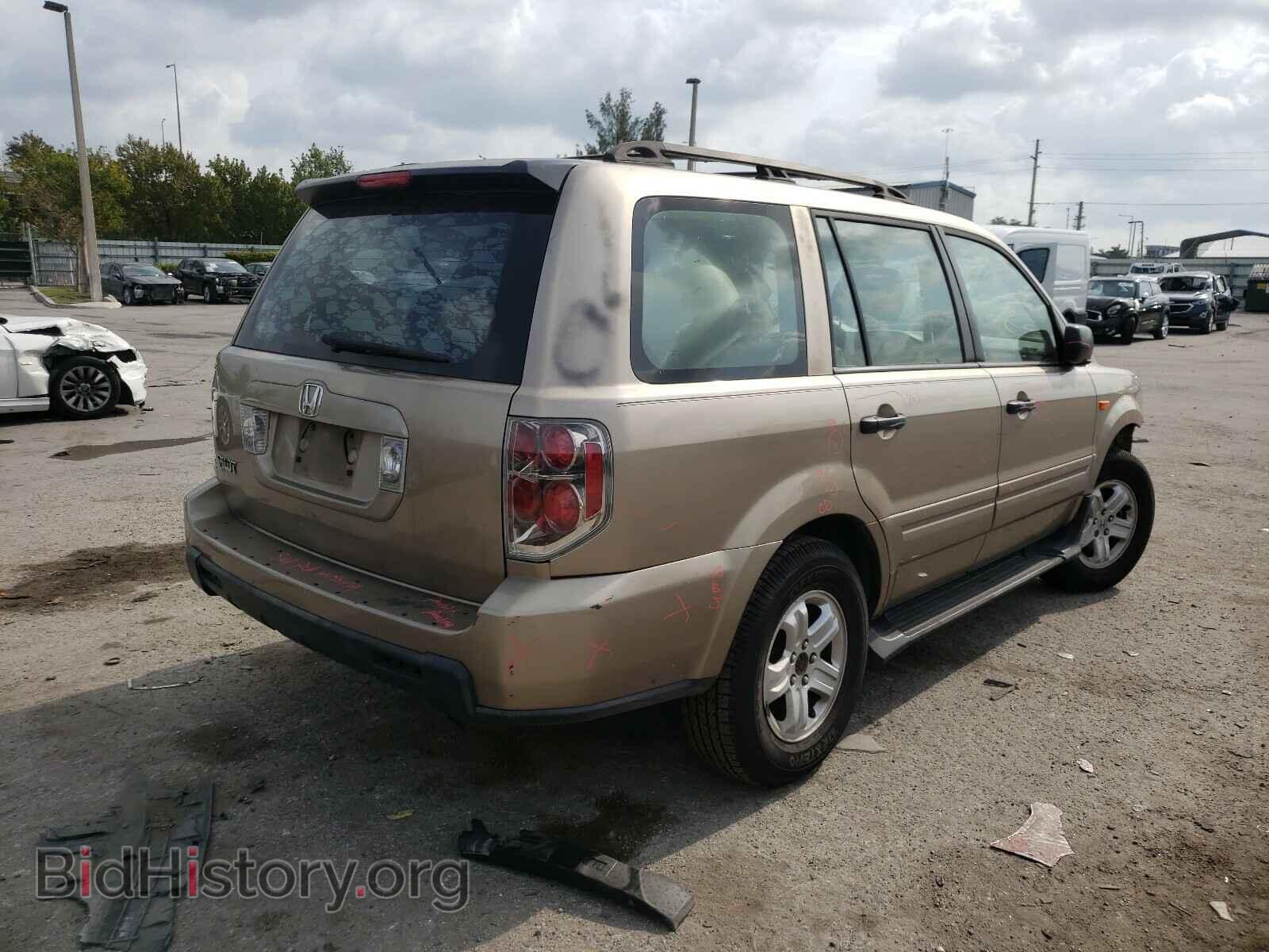 2006 HONDA PILOT - VIN: 5FNYF28196B034149 - Фото 4