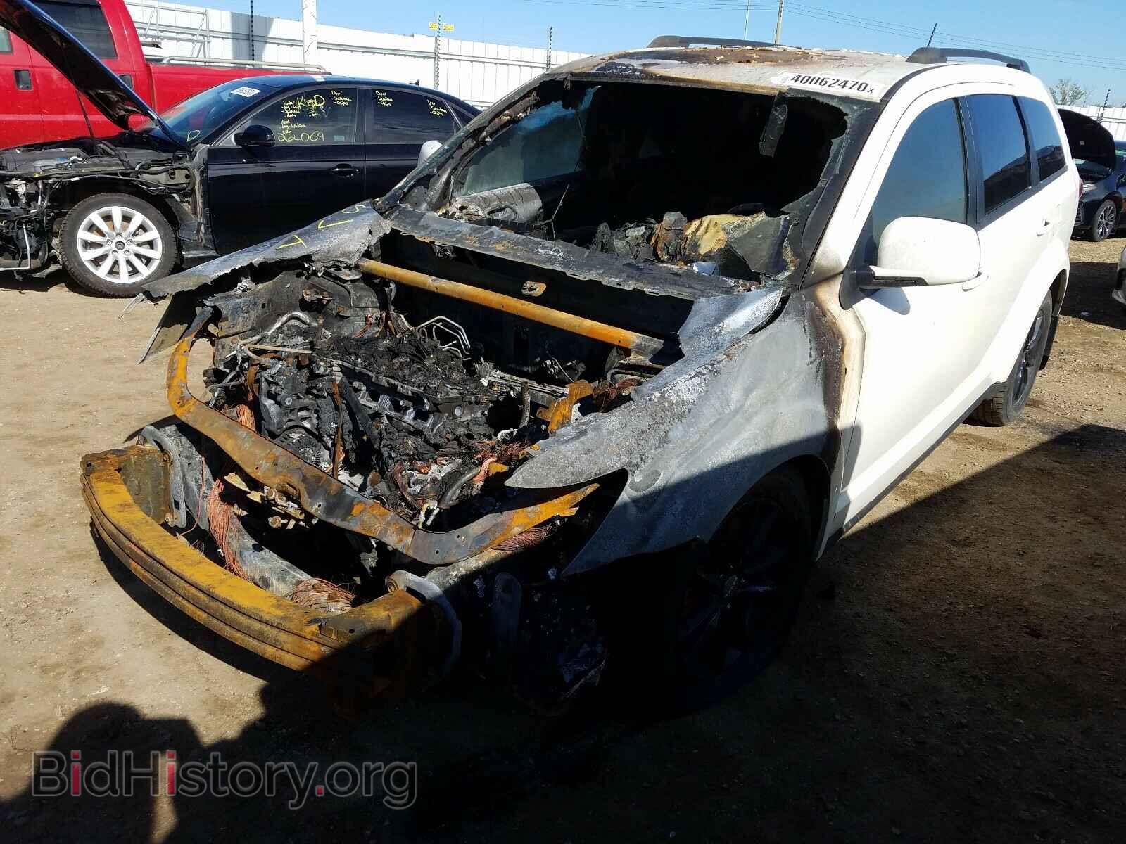 2013 DODGE JOURNEY - VIN: 3C4PDCCB3DT602143 - Фото 2