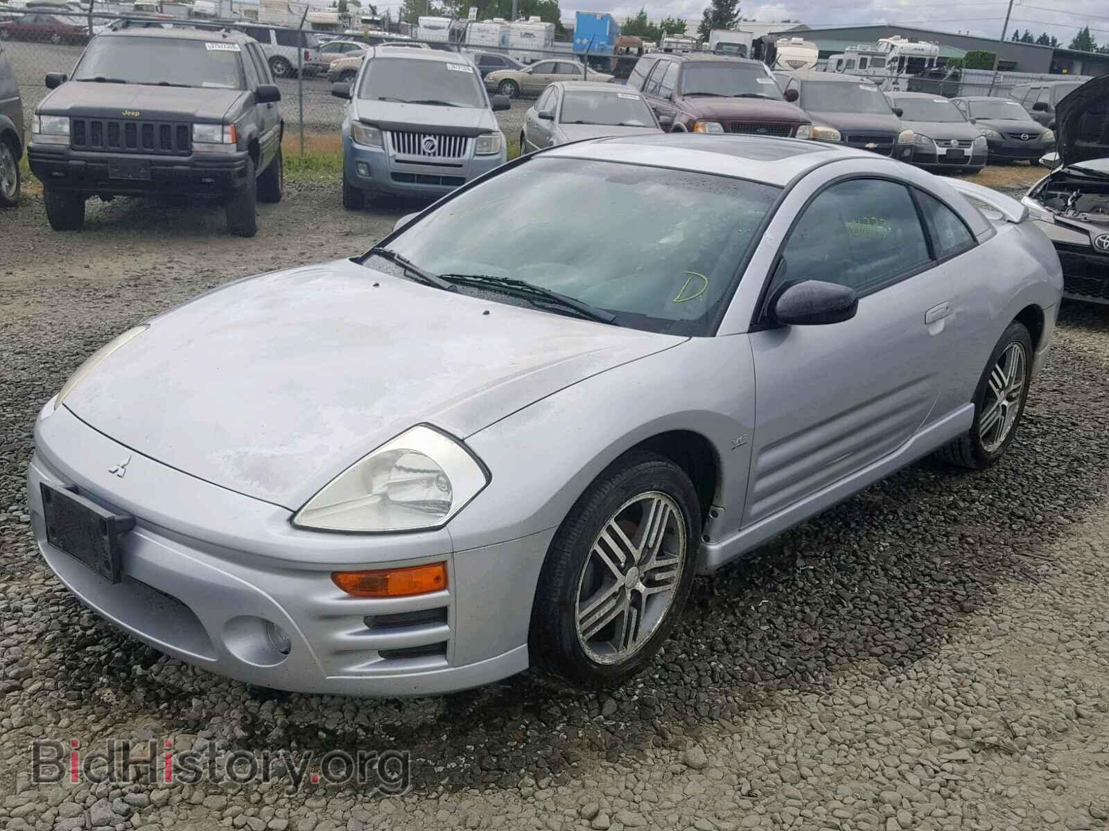 2003 MITSUBISHI ECLIPSE - VIN: 4A3AC74HX3E035332 - Фото 2