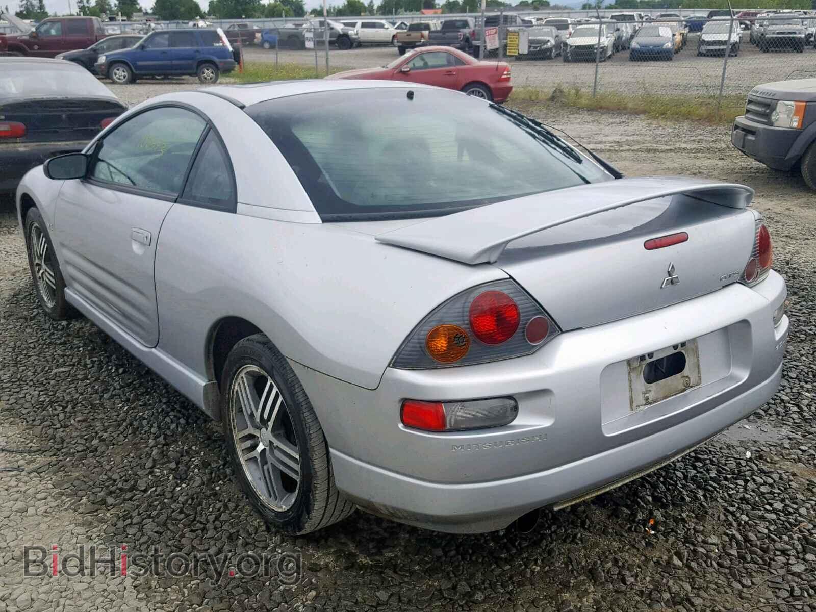 2003 MITSUBISHI ECLIPSE - VIN: 4A3AC74HX3E035332 - Фото 3