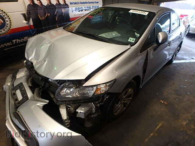 2013 HONDA CIVIC - VIN: 19XFB2F52DE235614 - Фото 2