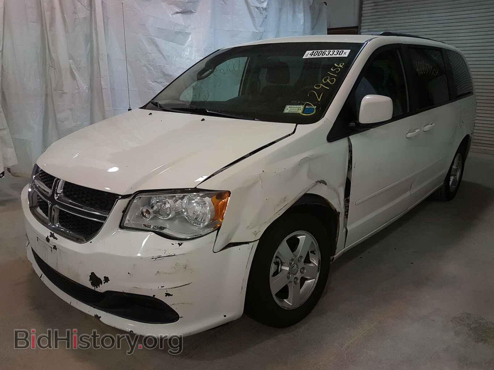 2012 DODGE CARAVAN - VIN: 2C4RDGCG6CR404279 - Фото 2