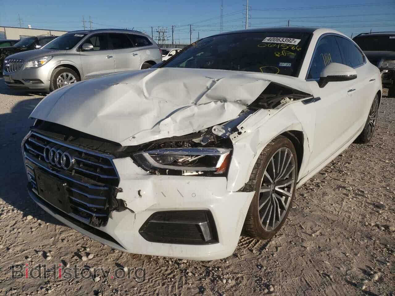 2018 AUDI A5 - VIN: WAUCNCF56JA064586 - Фото 2