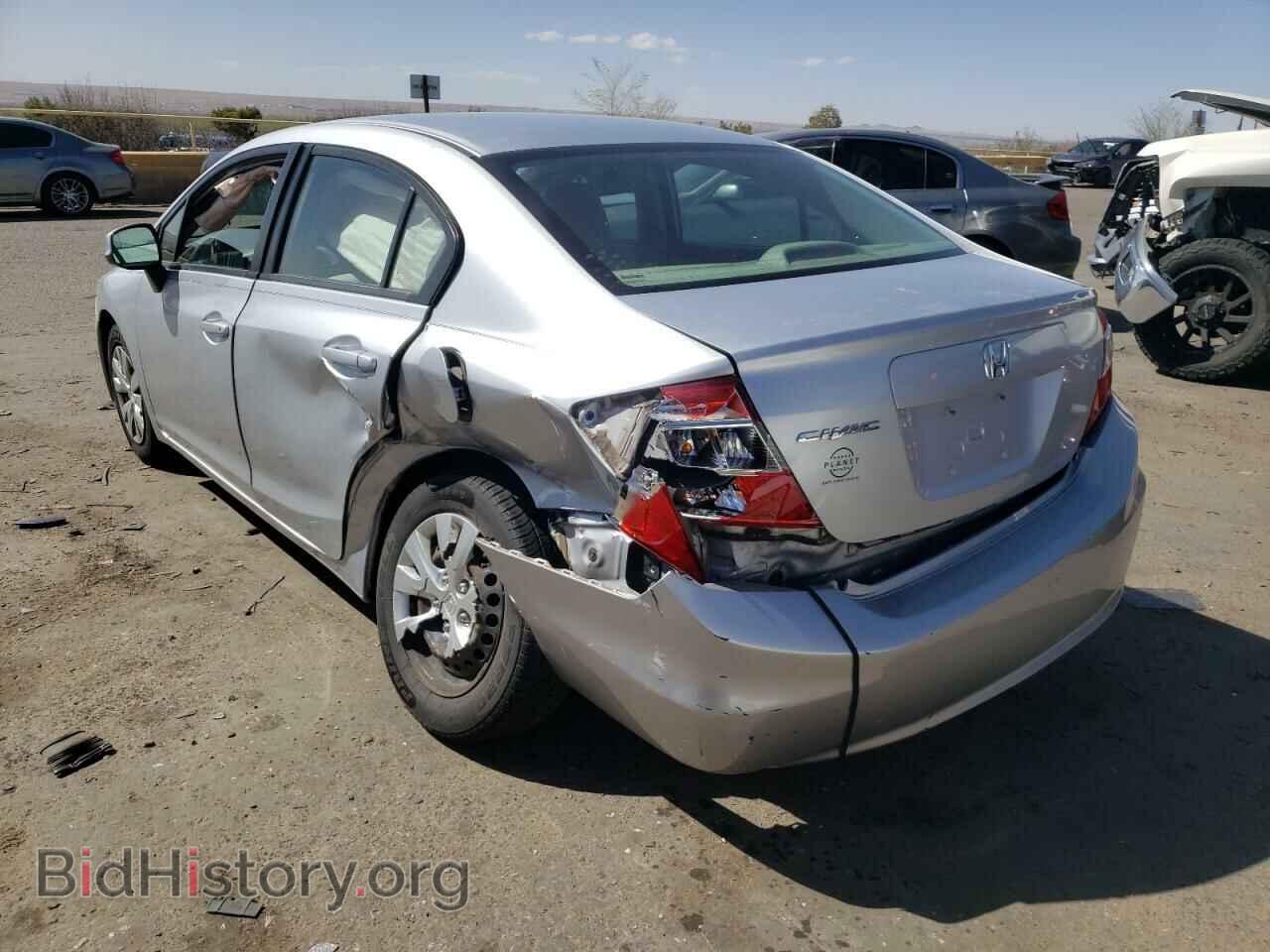 2012 HONDA CIVIC - VIN: 2HGFB2F55CH558592 - Фото 3