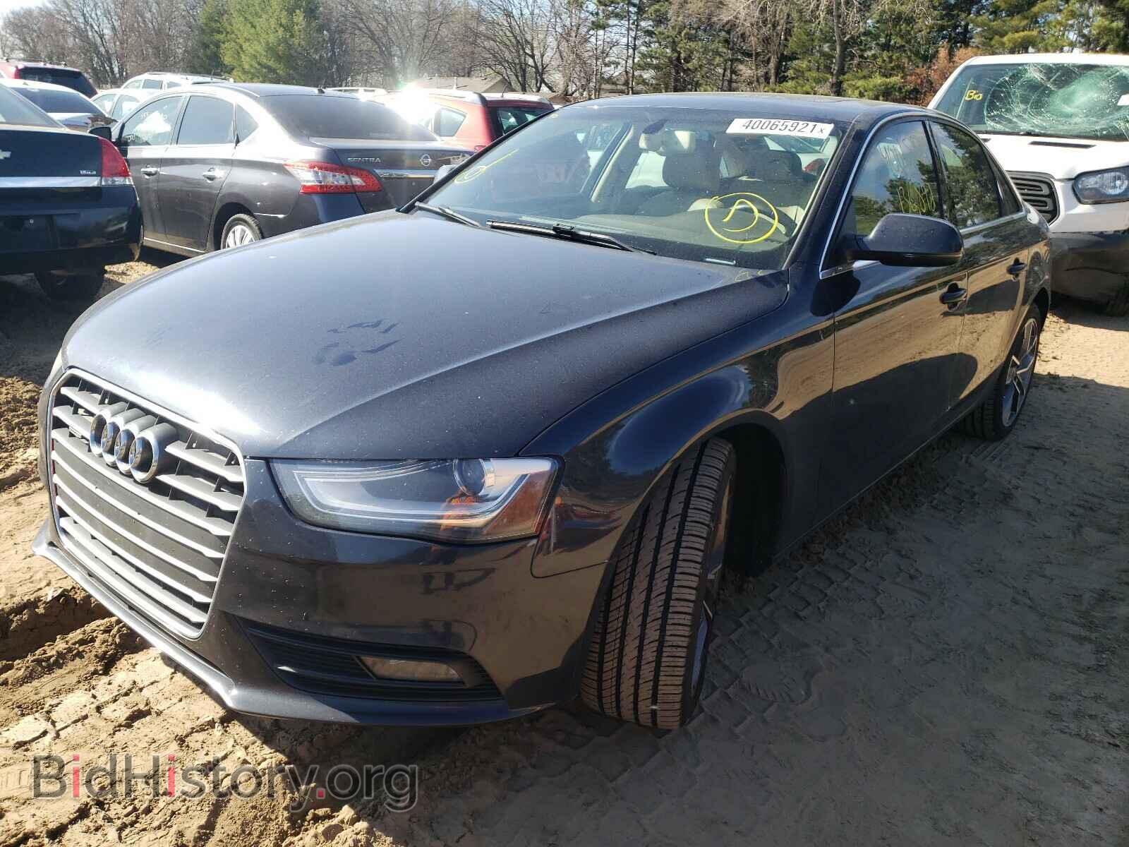 2013 AUDI A4 - VIN: WAUFFAFL9DN039983 - Photo 2