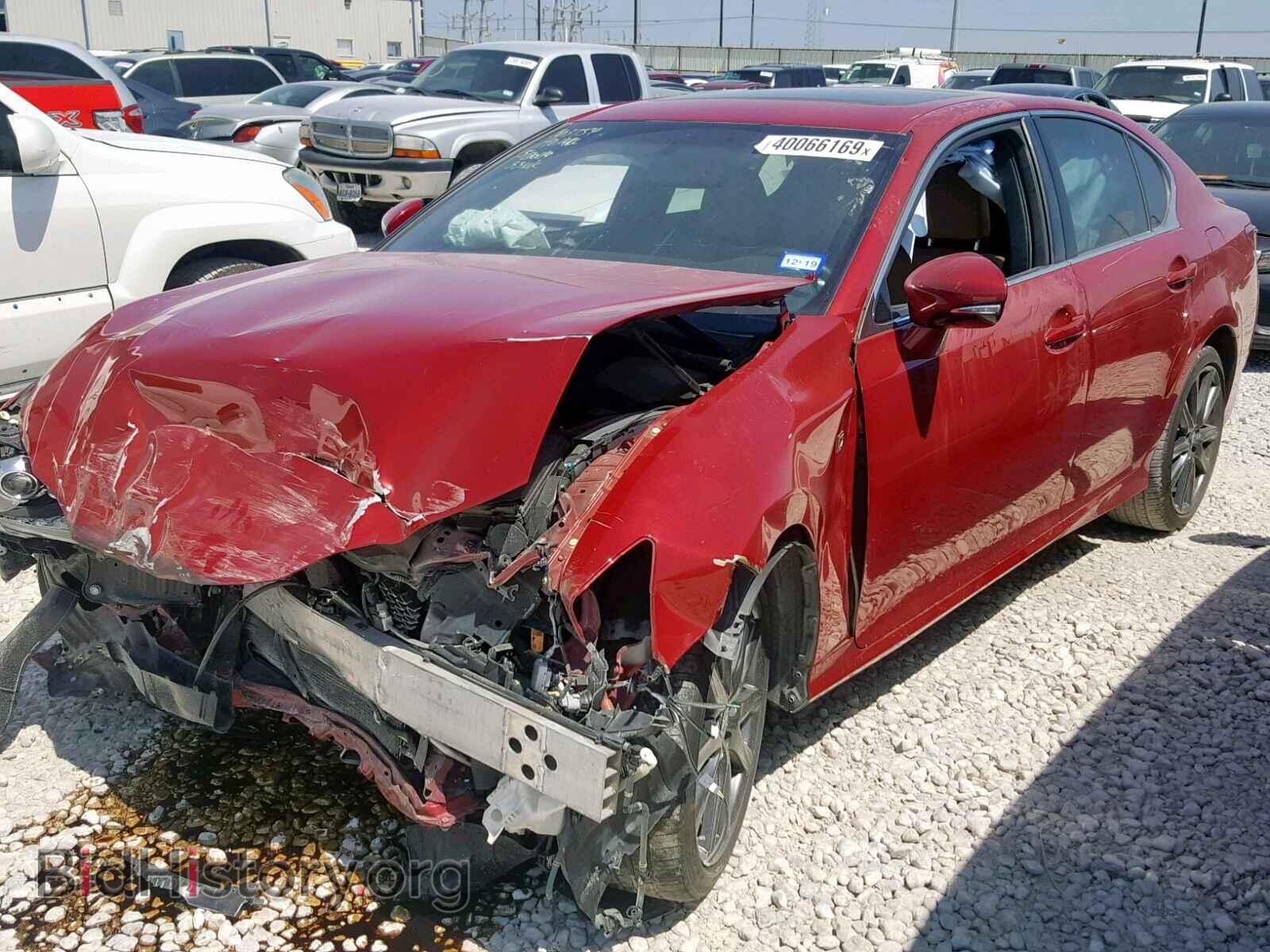 2013 LEXUS GS350 - VIN: JTHCE1BL6D5001818 - Фото 2