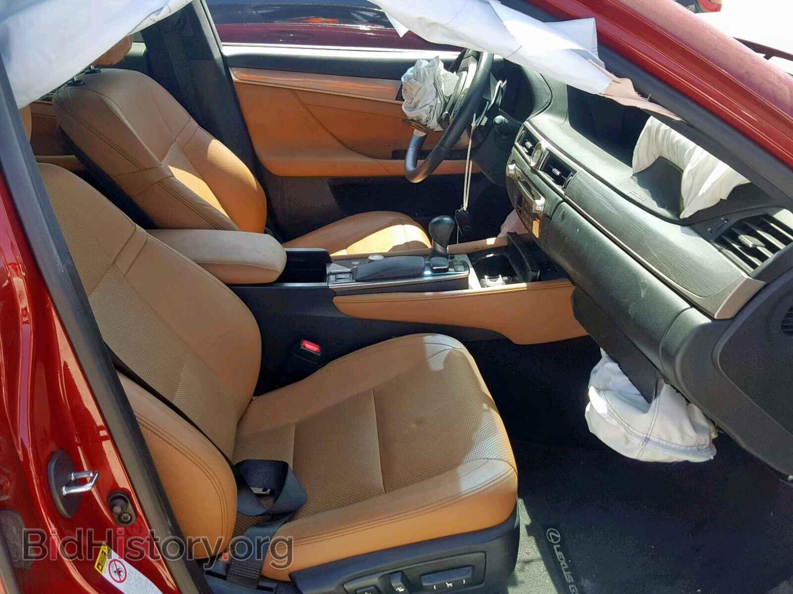 2013 LEXUS GS350 - VIN: JTHCE1BL6D5001818 - Фото 5