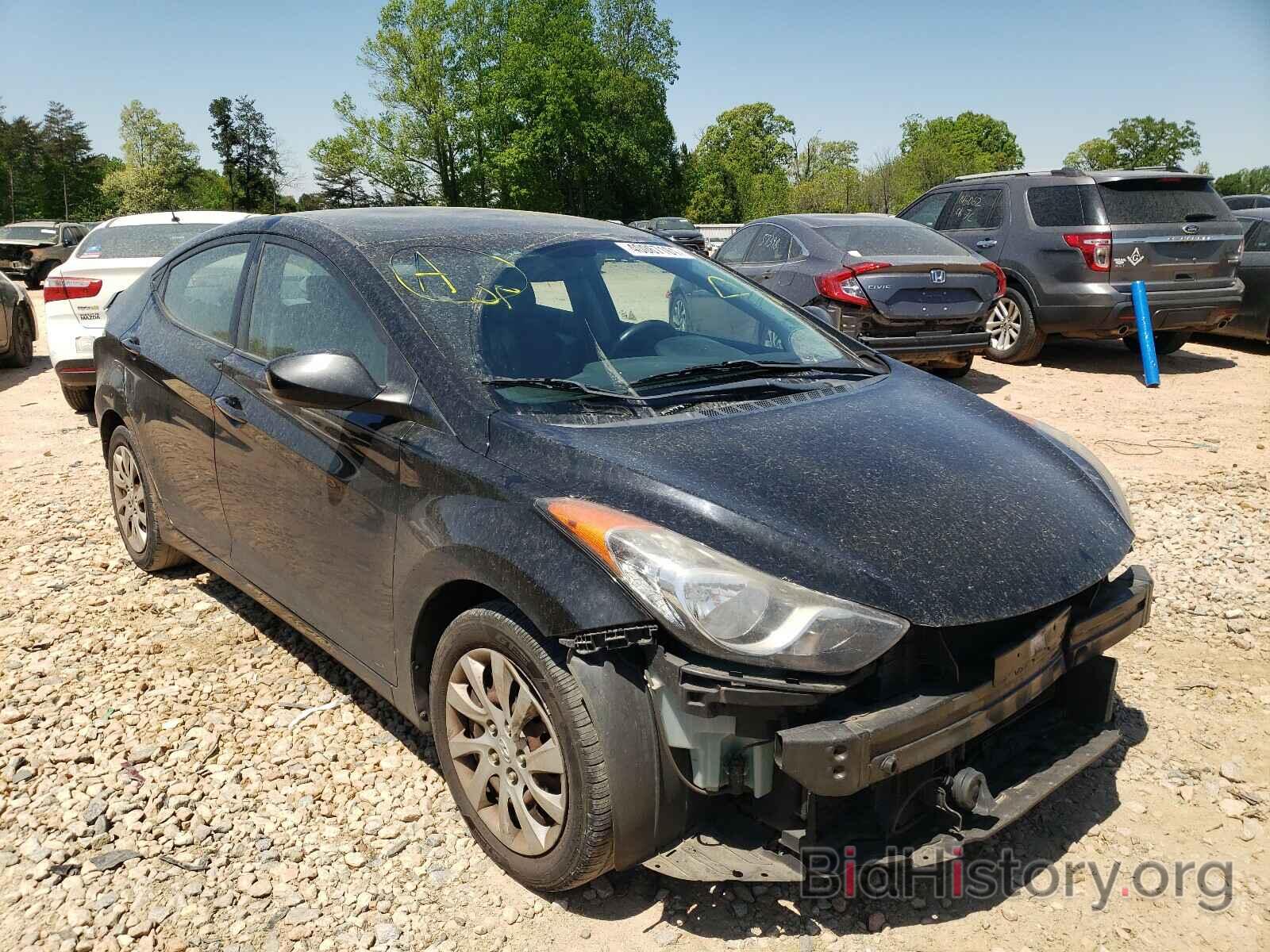 Photo KMHDH4AE7CU426692 - HYUNDAI ELANTRA 2012