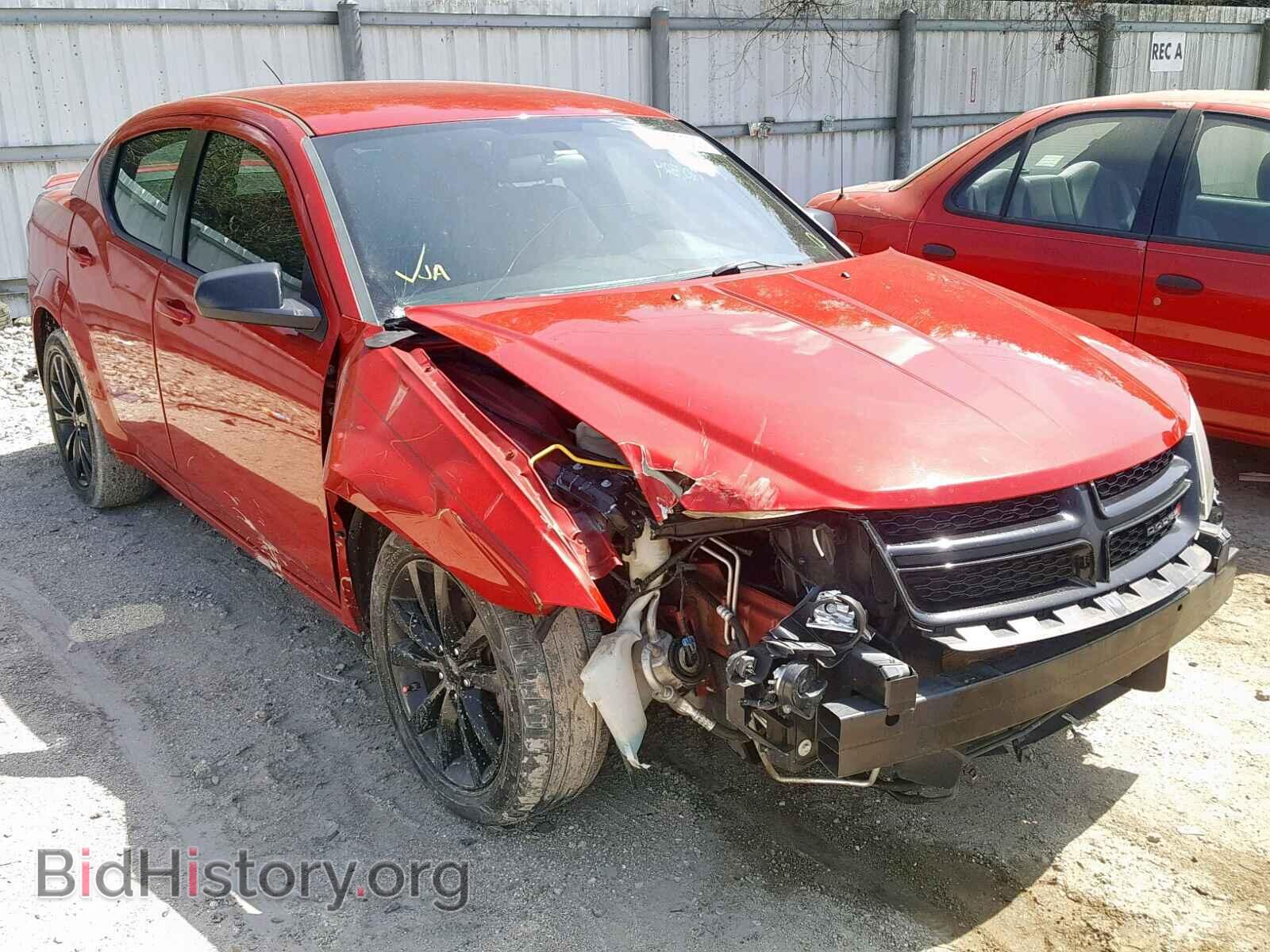 Photo 1C3CDZAB7EN173910 - DODGE AVENGER 2014