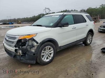 2012 Ford EXPLORER XLT, белый — VIN 1FMHK8D86CGA86949, Copart