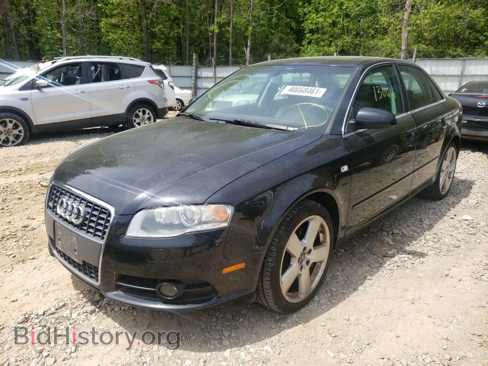 2008 AUDI A4 - VIN: WAUDH78E28A147670 - Фото 2