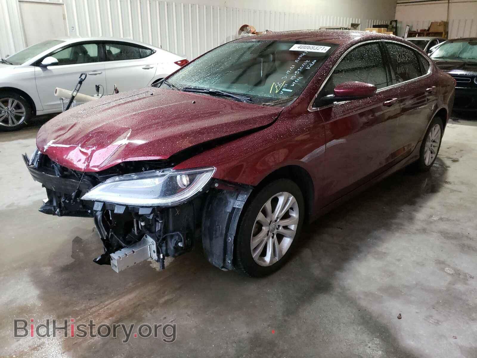 2015 CHRYSLER 200 - VIN: 1C3CCCAB0FN541393 - Фото 2
