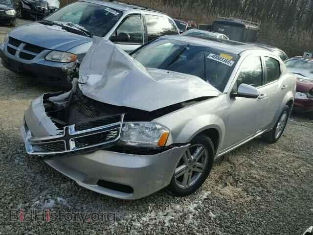 2011 DODGE AVENGER - VIN: 1B3BD1FB0BN528222 - Фото 2