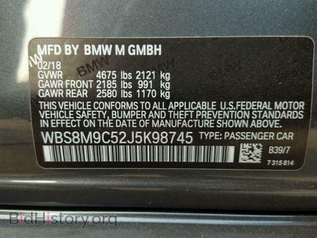 2018 BMW M3 - VIN: WBS8M9C52J5K98745 - Photo 10