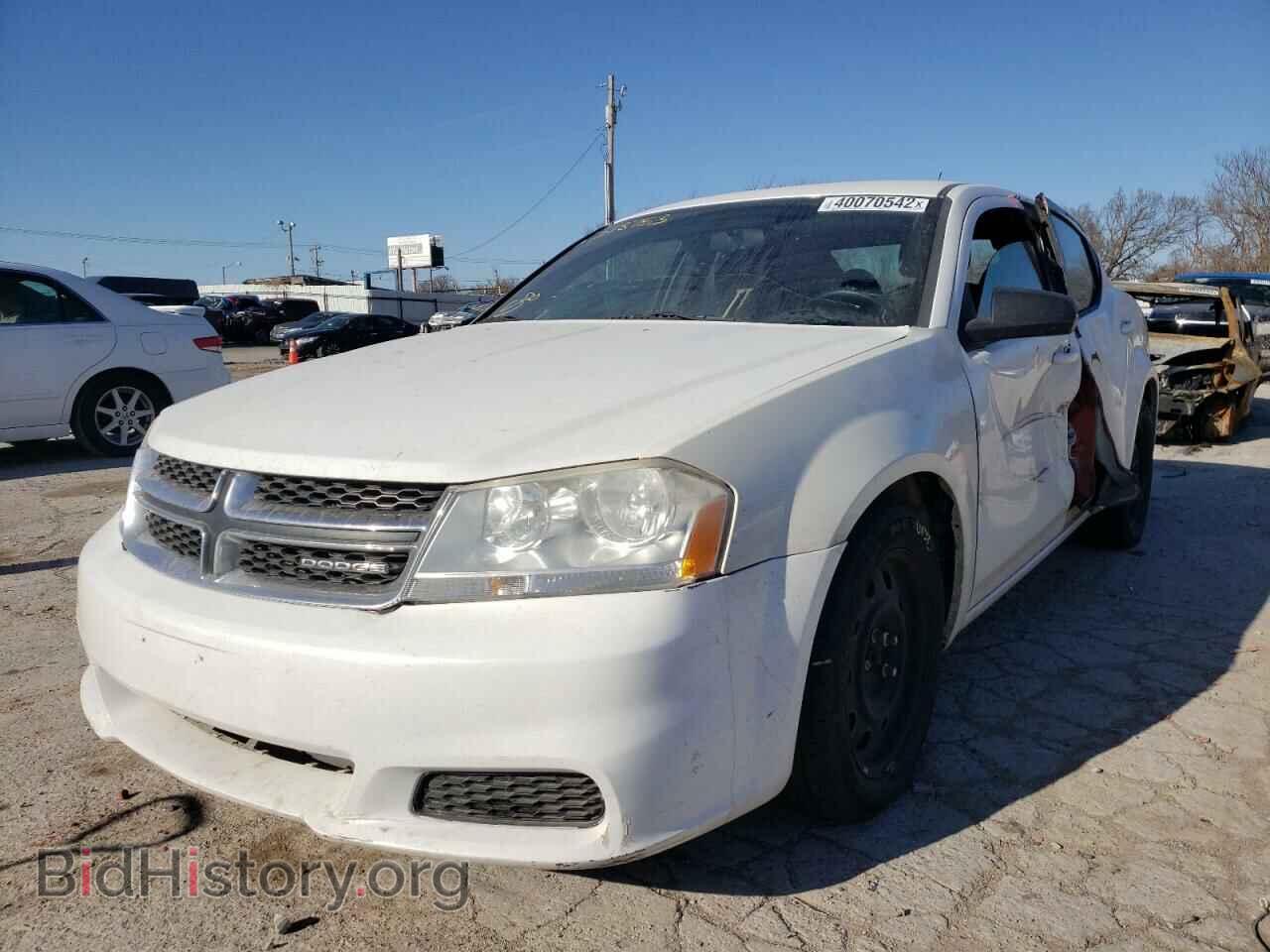 2011 DODGE AVENGER - VIN: 1B3BD4FB1BN518753 - Фото 2