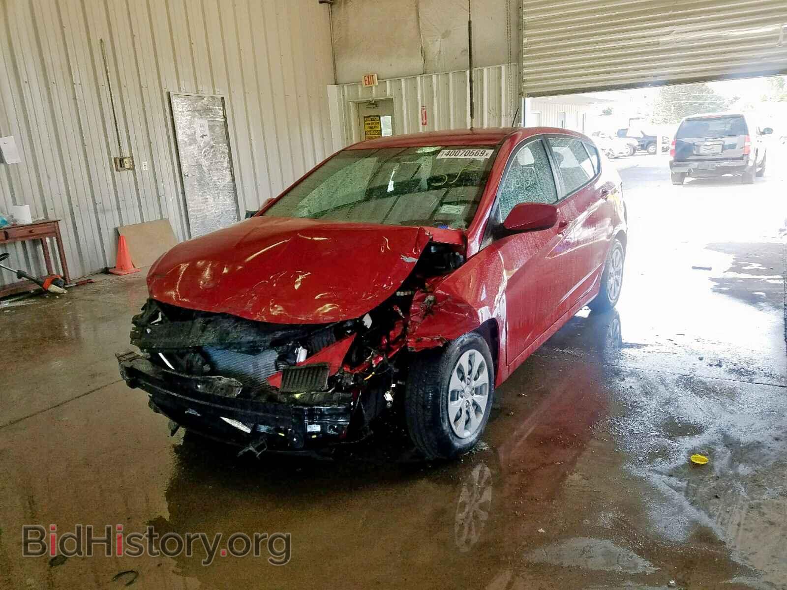 2017 HYUNDAI ACCENT - VIN: KMHCT5AE2HU349480 - Фото 2