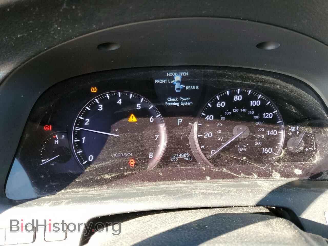 2007 LEXUS LS460 - VIN: JTHBL46F175006582 - Фото 9