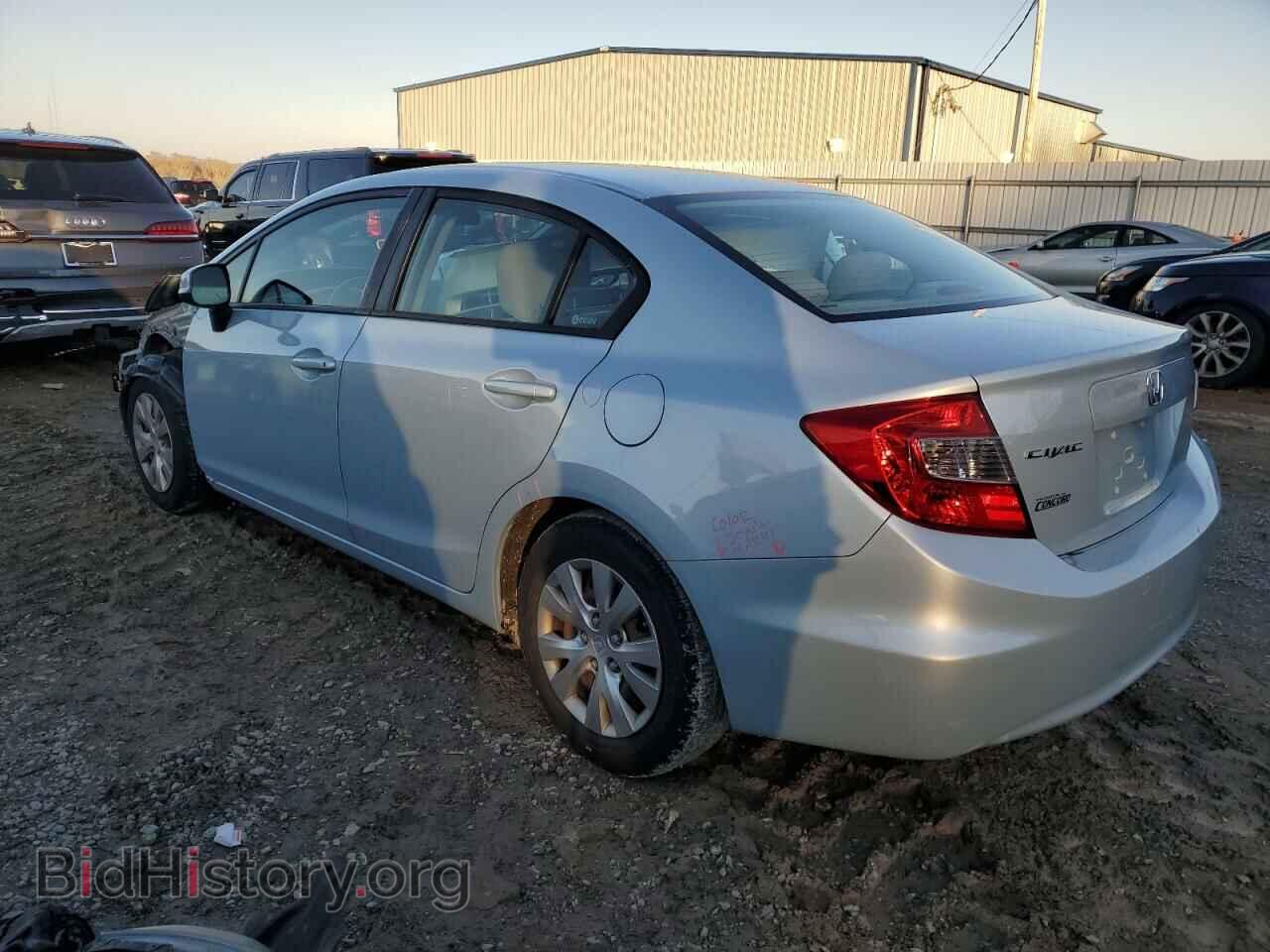 2012 HONDA CIVIC - VIN: 19XFB2F51CE034608 - Фото 2