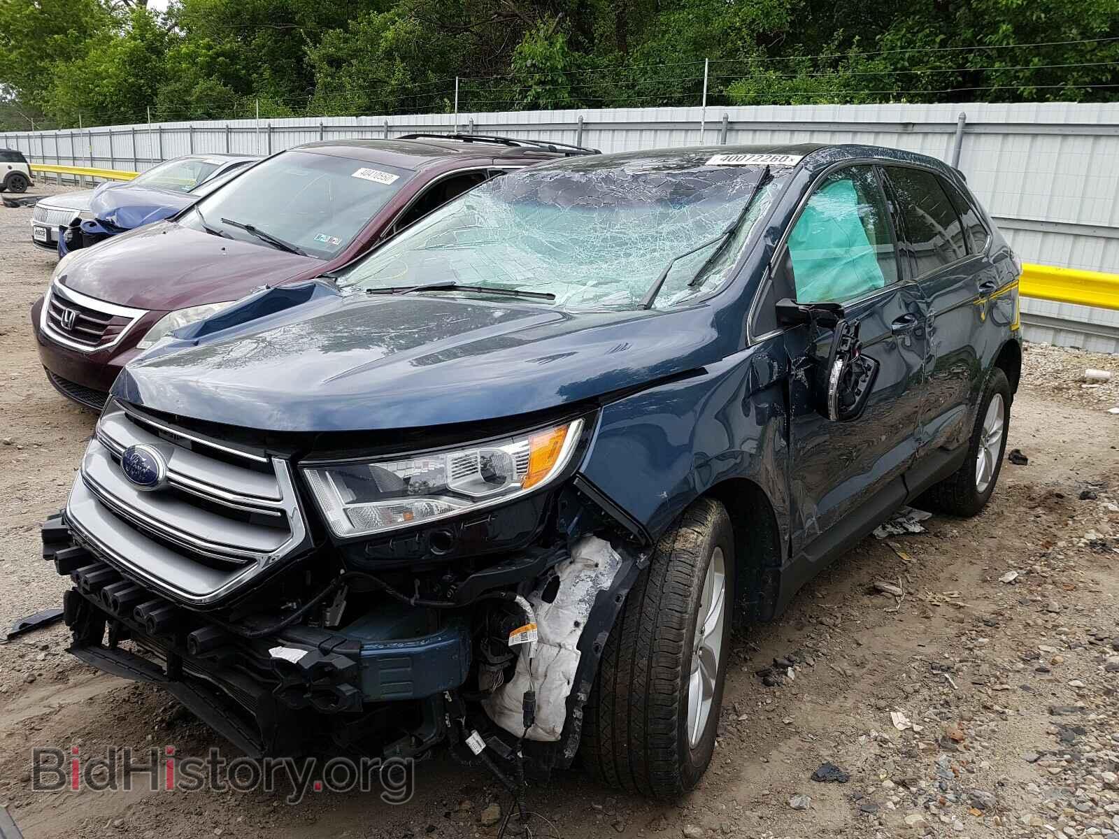 2016 FORD EDGE - VIN: 2FMPK4J87GBC33625 - Фото 2