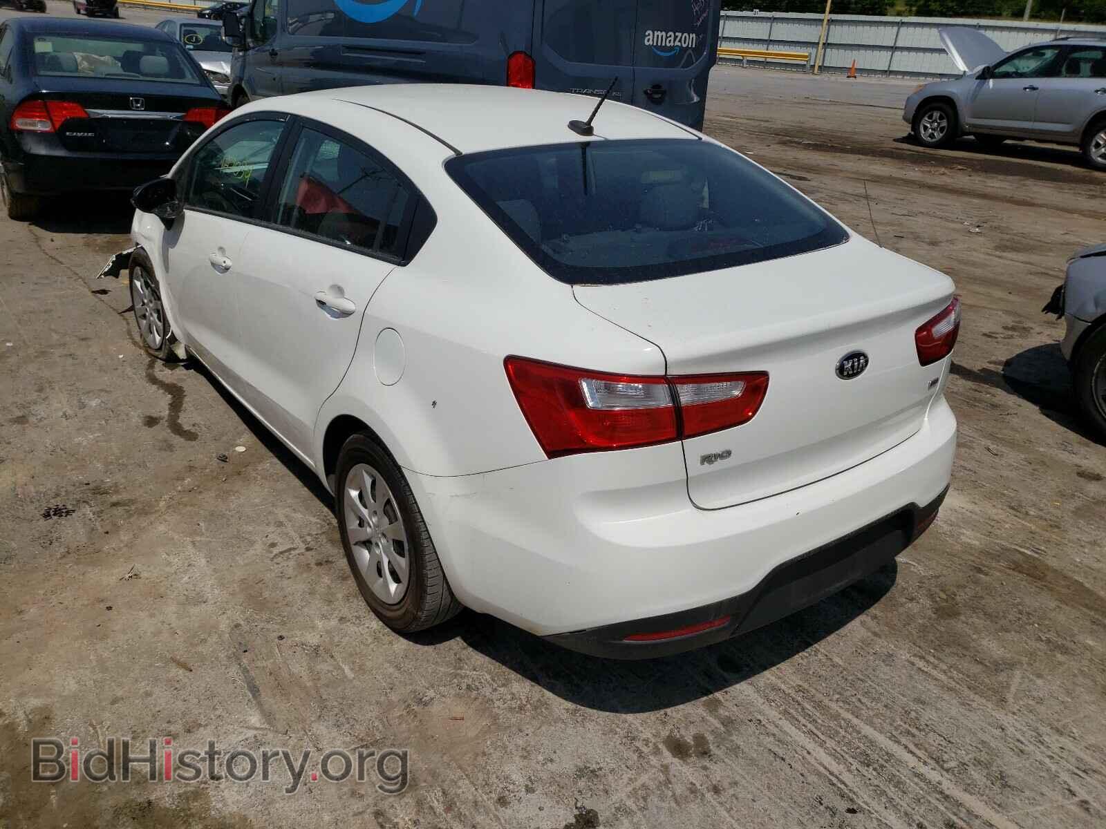 2014 KIA RIO - VIN: KNADM4A32E6418499 - Фото 3