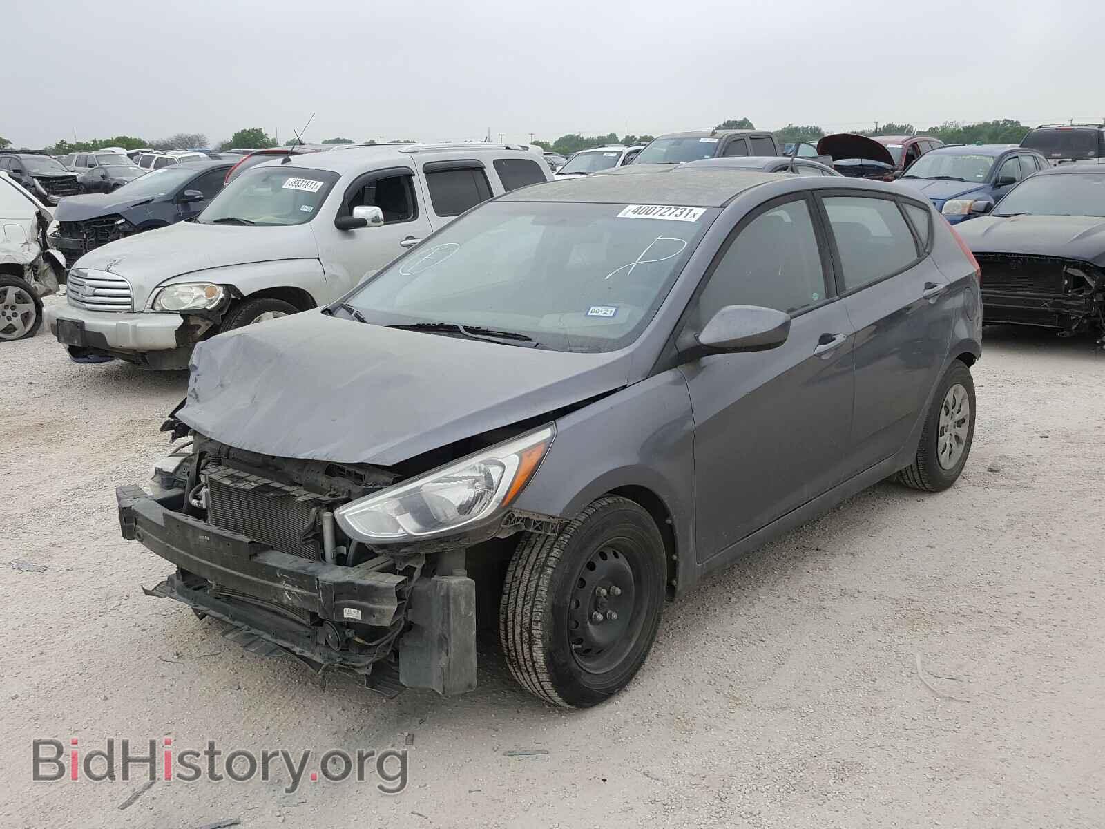 2016 HYUNDAI ACCENT - VIN: KMHCT5AEXGU275112 - Фото 2