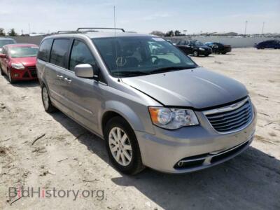 2016 Chrysler MINIVAN Town & COU, silver — VIN 2C4RC1BG2GR229357, Copart