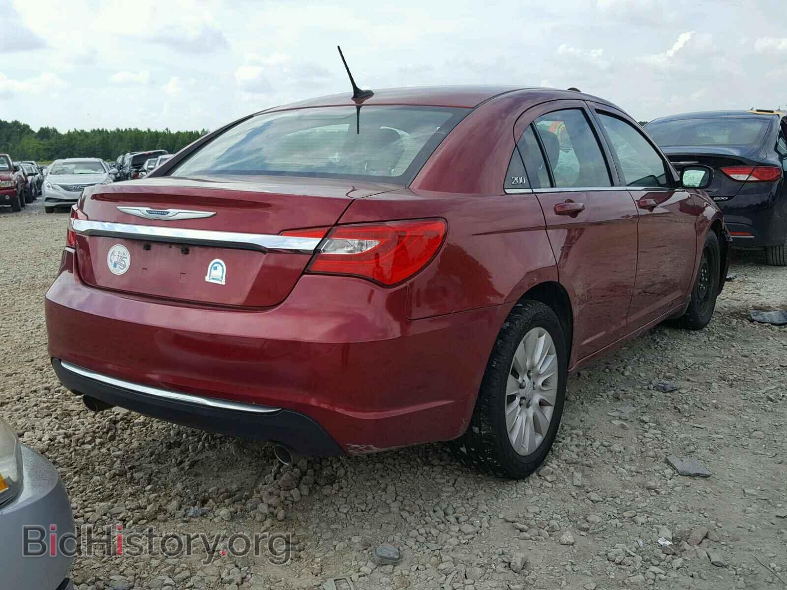 2013 CHRYSLER 200 - VIN: 1C3CCBAG7DN738824 - Фото 4