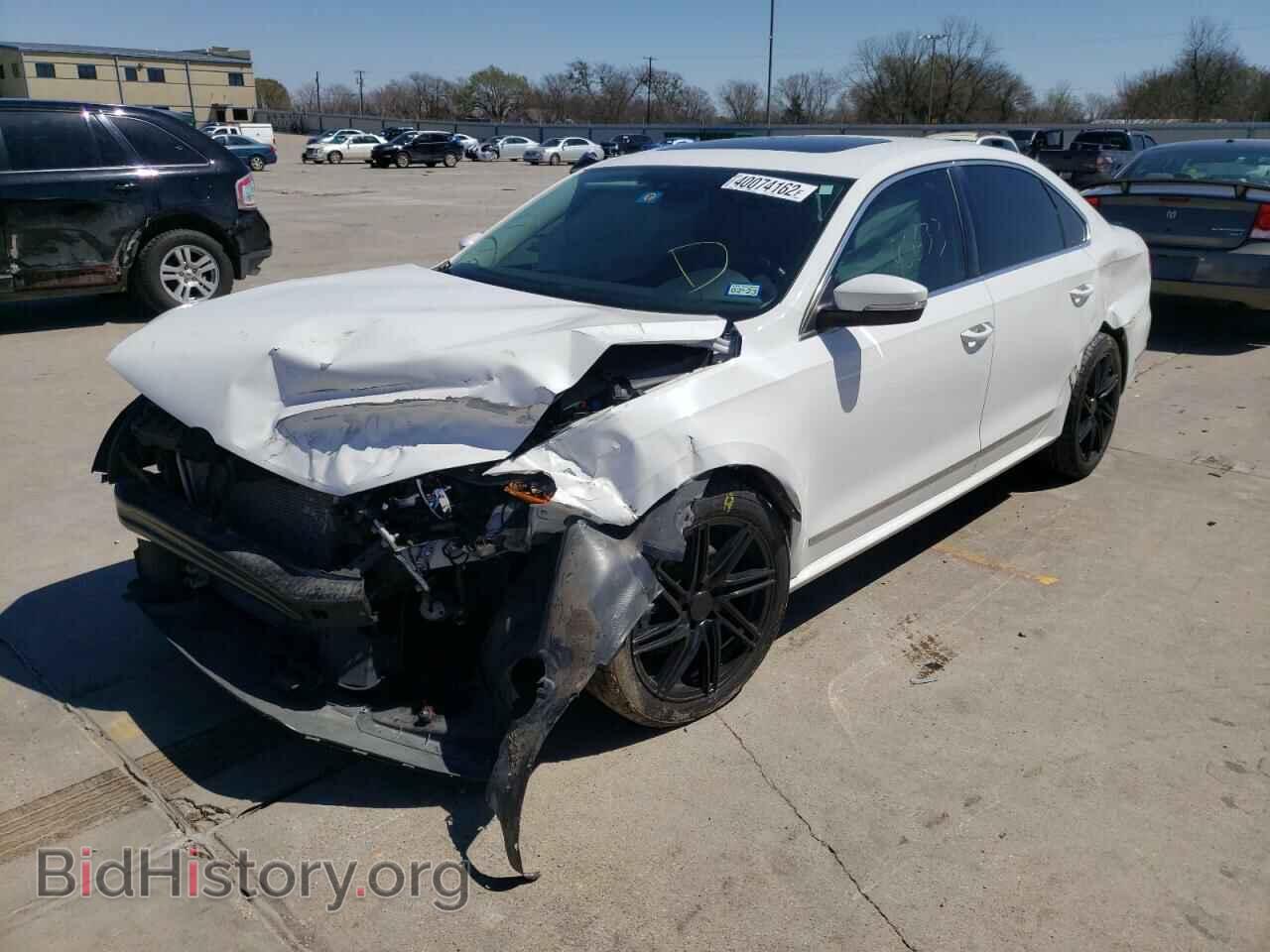 2014 VOLKSWAGEN PASSAT - VIN: 1VWCN7A33EC060731 - Фото 2