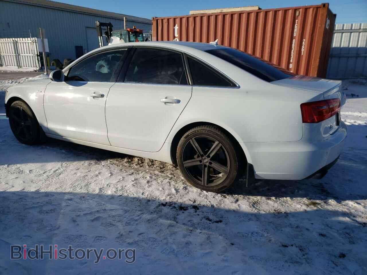 2013 AUDI A6 - VIN: WAUFGCFC4DN072706 - Фото 2