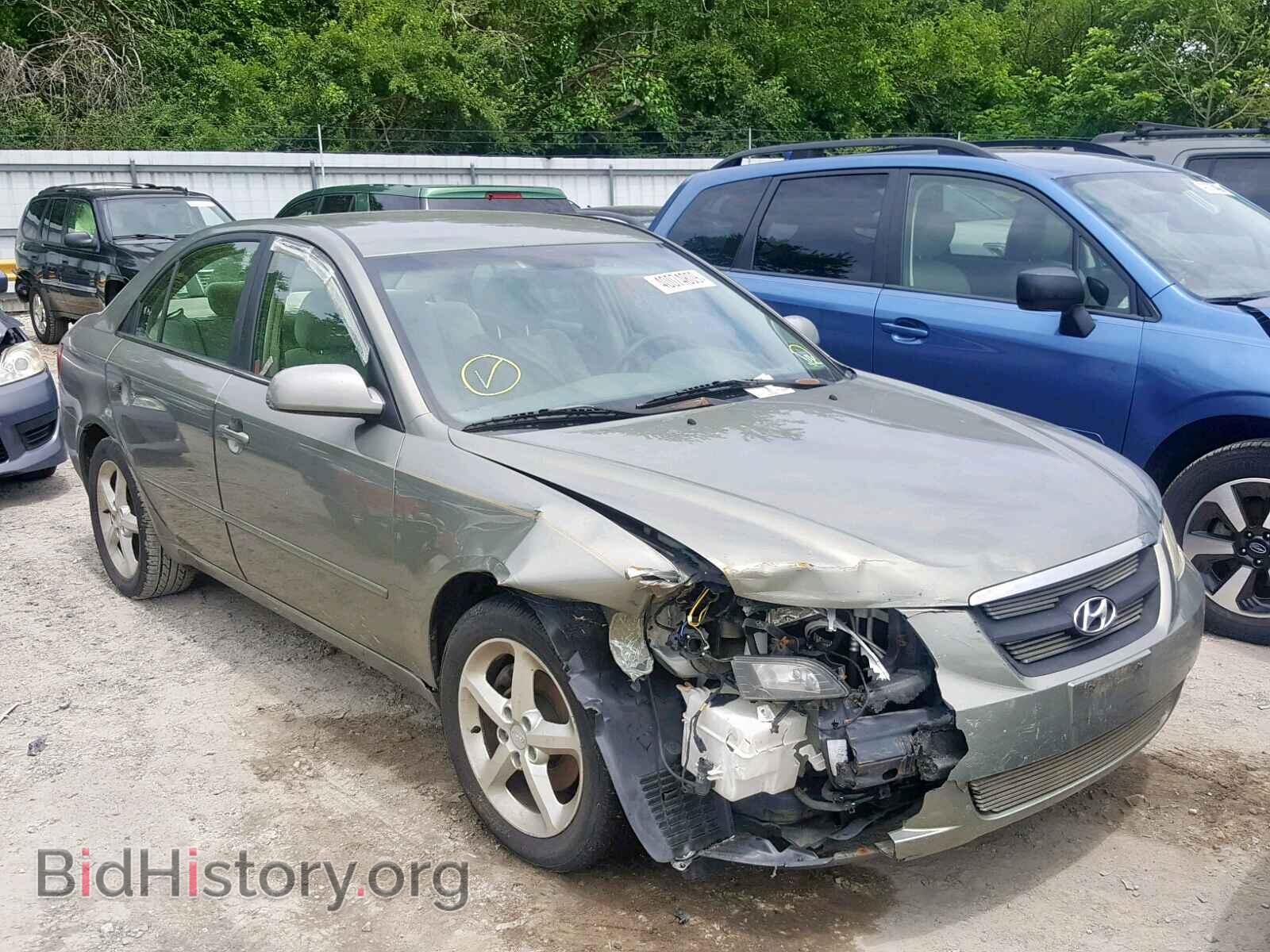 Photo 5NPEU46FX7H196698 - HYUNDAI SONATA 2007