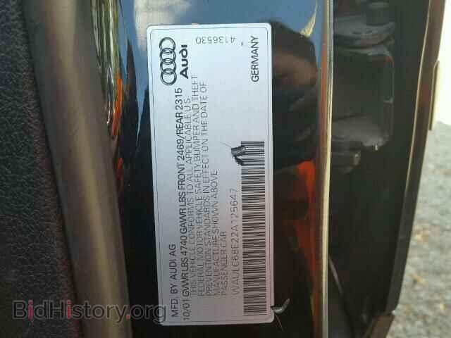 2002 AUDI A4 - VIN: WAULC68E22A125647 - Фото 10