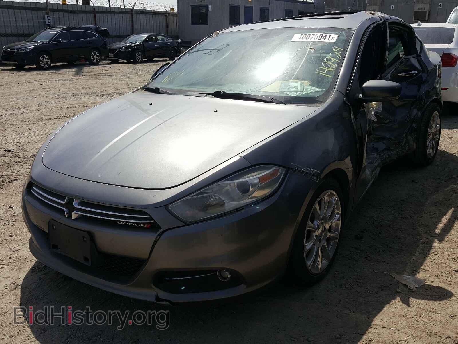 2013 DODGE DART - VIN: 1C3CDFCA5DD714556 - Фото 2