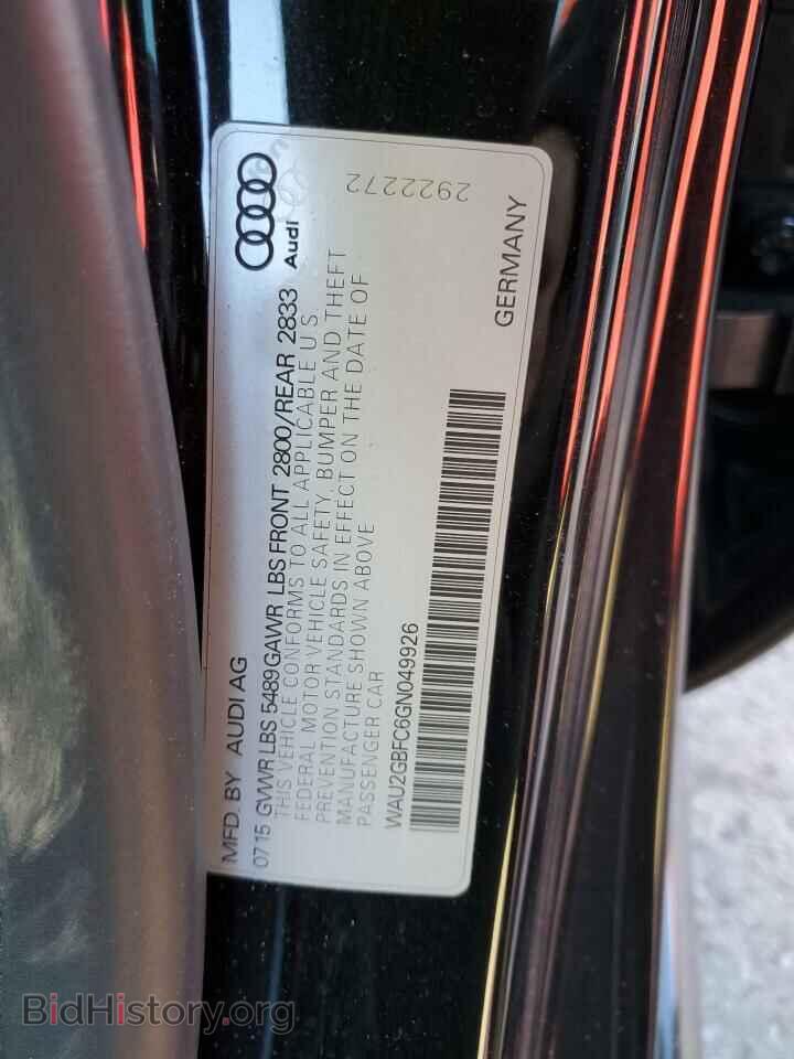 2016 AUDI A7 - VIN: WAU2GBFC6GN049926 - Фото 12