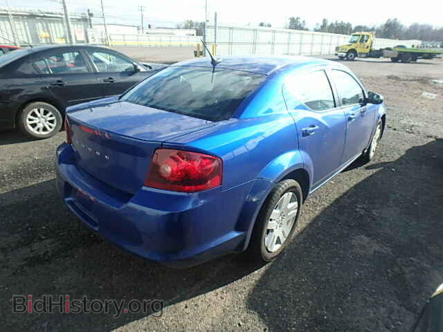 2014 DODGE AVENGER - VIN: 1C3CDZAB5EN215443 - Фото 4